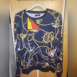 Zara mens nautical sweater